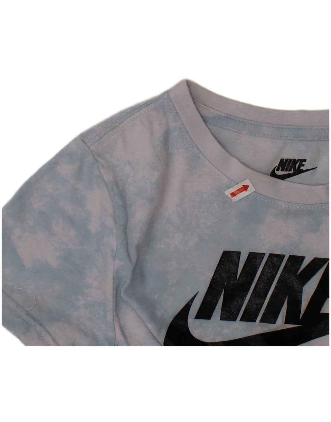 T-shirt grafica NIKE per ragazzi, 6-7 anni, grande, blu, tinta unita