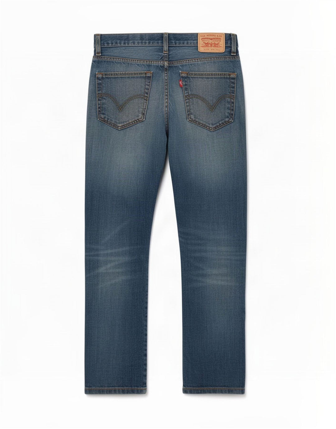 Levi's Uomo 752 Jeans dritti W32 L32 Blu