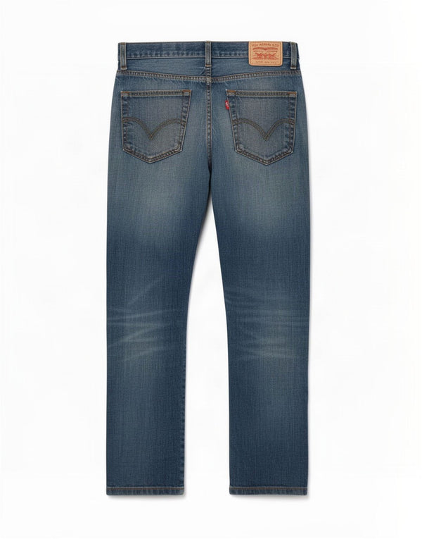 Levi's Uomo 752 Jeans dritti W32 L32 Blu