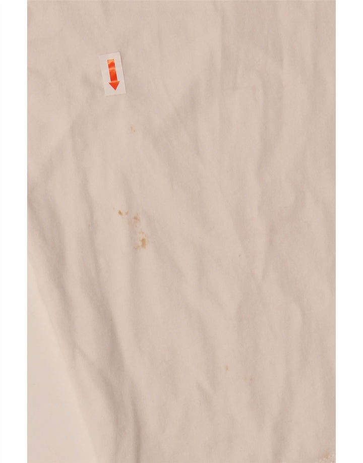 T-shirt grafica da uomo Timberland Top grande in cotone bianco