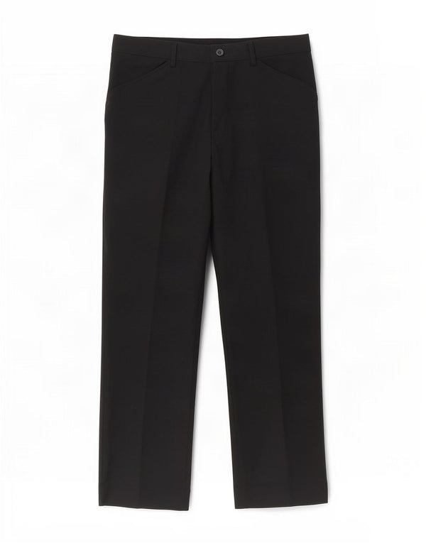 Pantaloni casual dritti da donna Farah W34 L27 poliestere nero