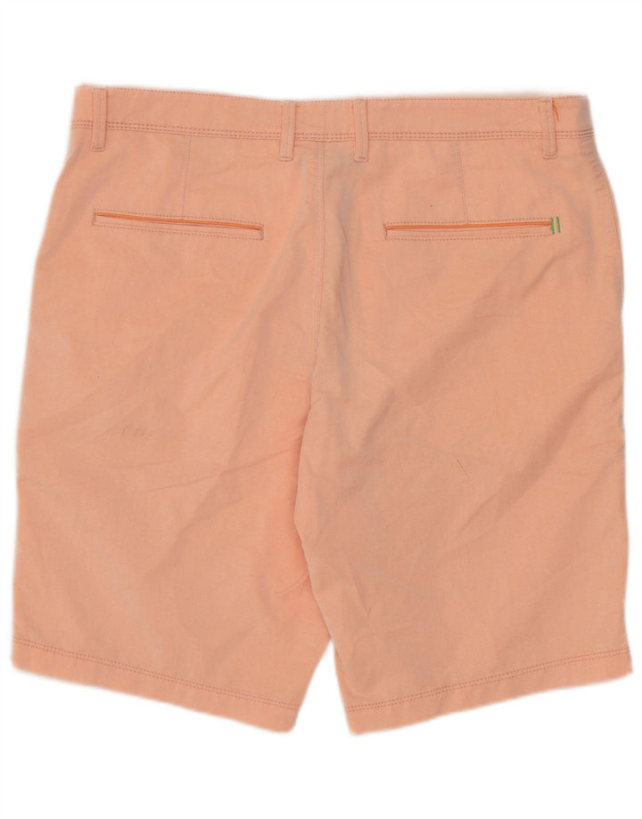 Pantaloncini chino da uomo Hugo Boss IT 48 medio W32 cotone arancione