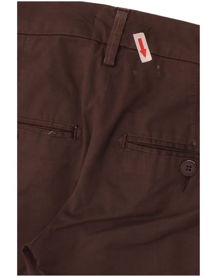 Pantaloni chino slim da donna Dondup W27 L27 cotone grigio