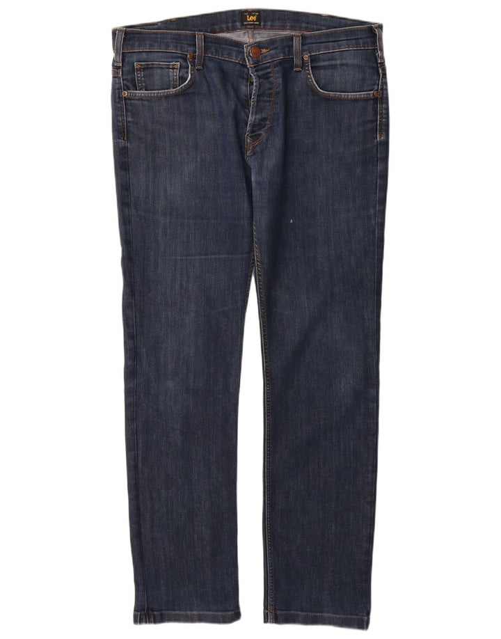 Jeans LEE Powell Slim da uomo W36 L30 in cotone blu navy