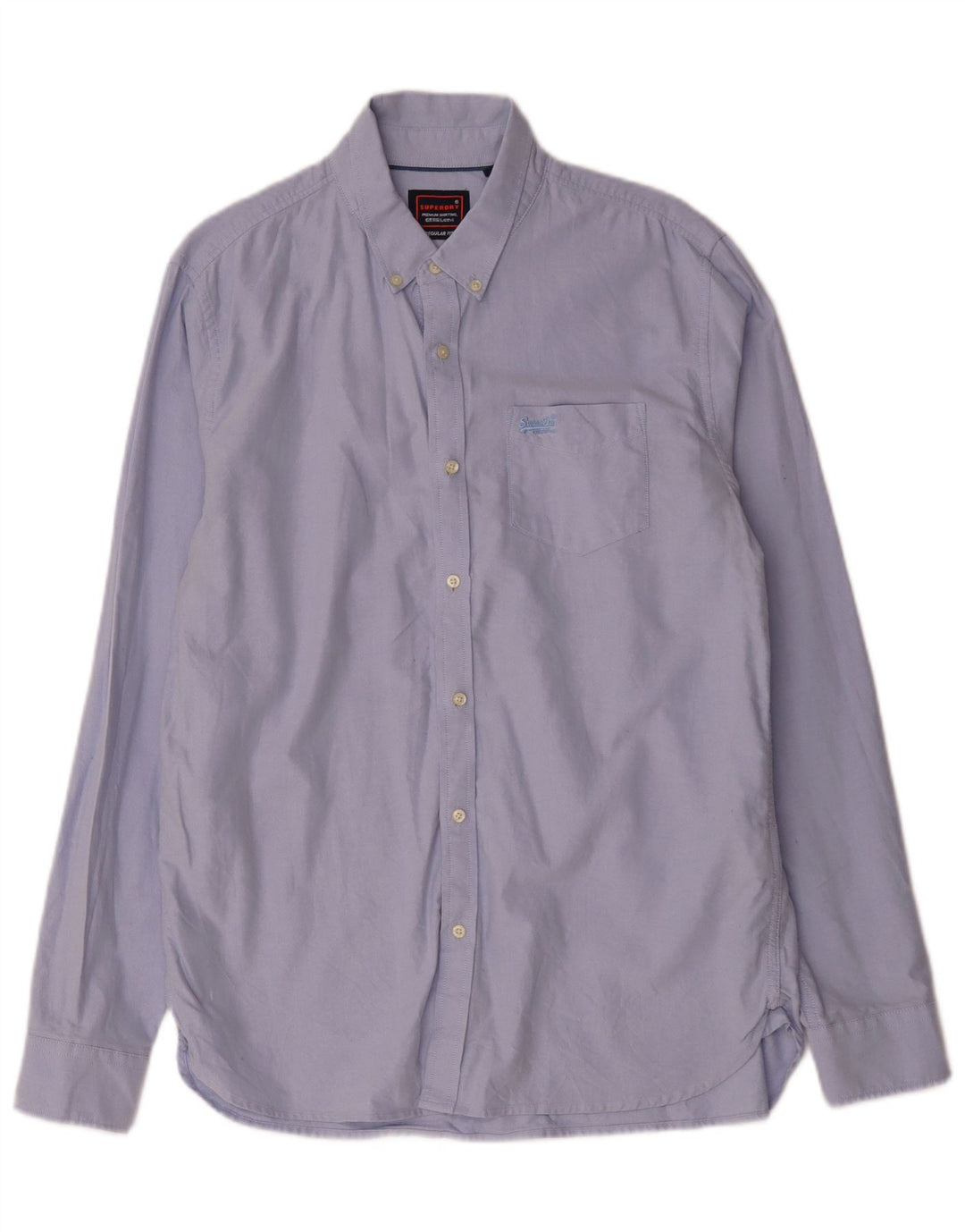 Camicia da uomo Superdry XL in cotone blu