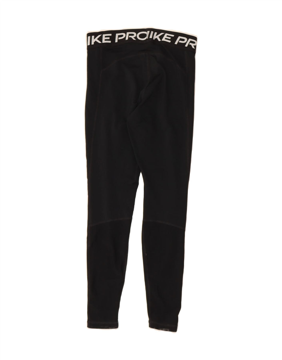 NIKE Womens Dri Fit Graphic Leggings UK 12 Medium  Black Vintage Nike and Second-Hand Nike from Messina Hembry 