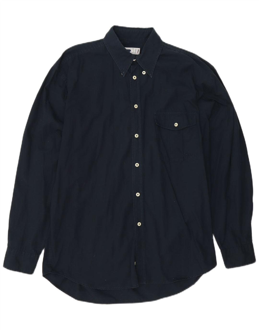 Camicia Fila da uomo blu navy medio