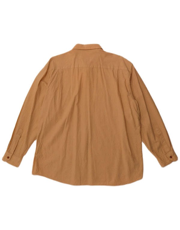 Camicia vintage da uomo grande beige