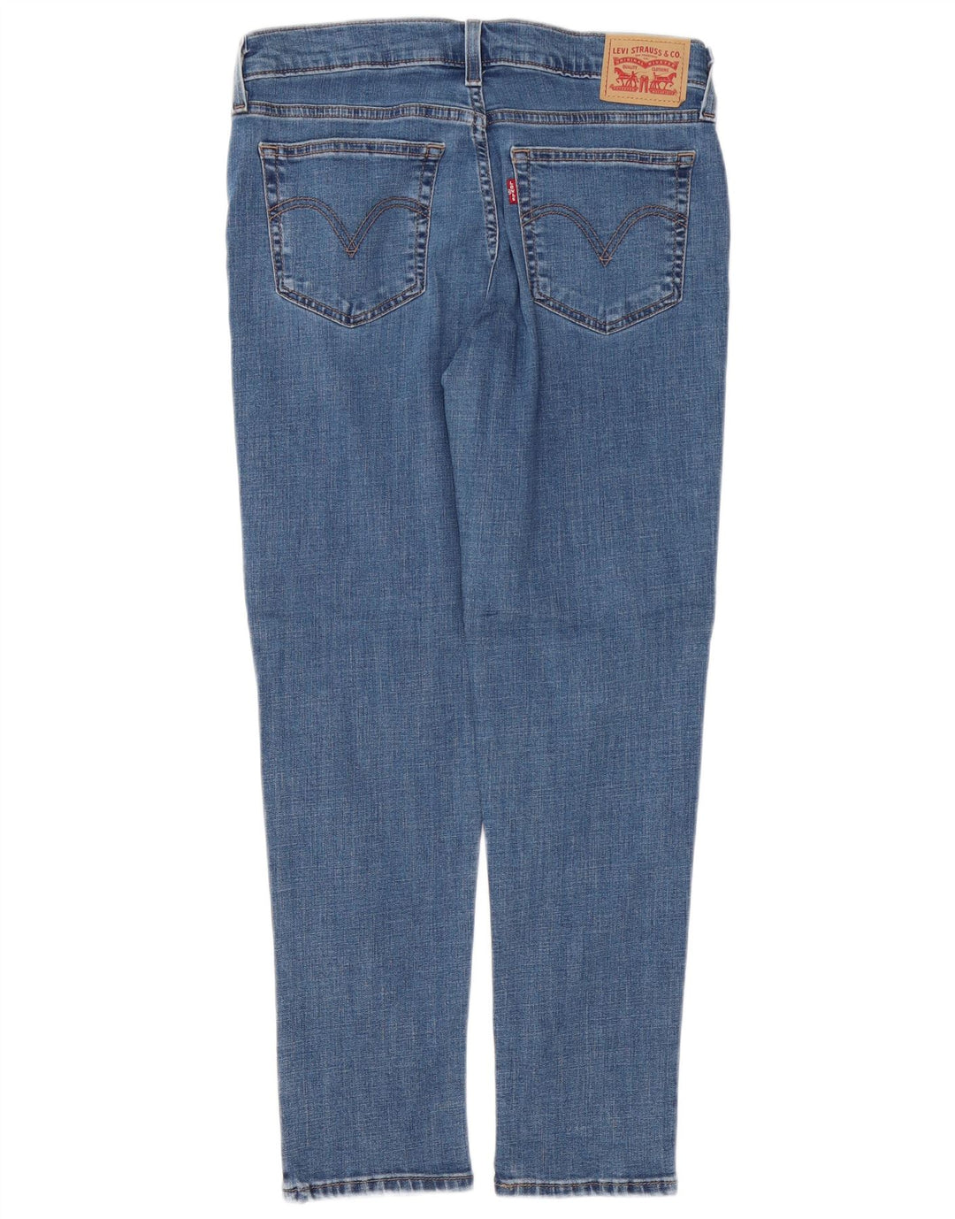 LEVI'S Jeans Boyfriend Slim da Donna W27 L27 Cotone Blu