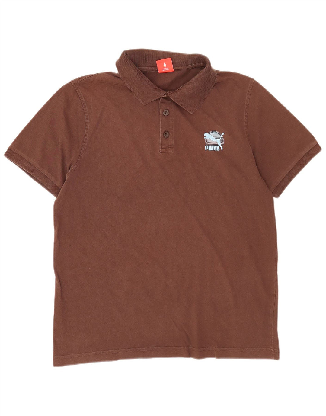 Polo Puma Uomo Large Marrone