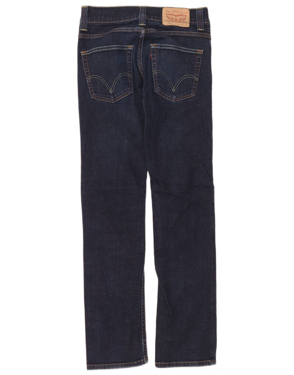 Levi's Uomo 511 Slim Jeans W30 L32 Blu Navy Cotone