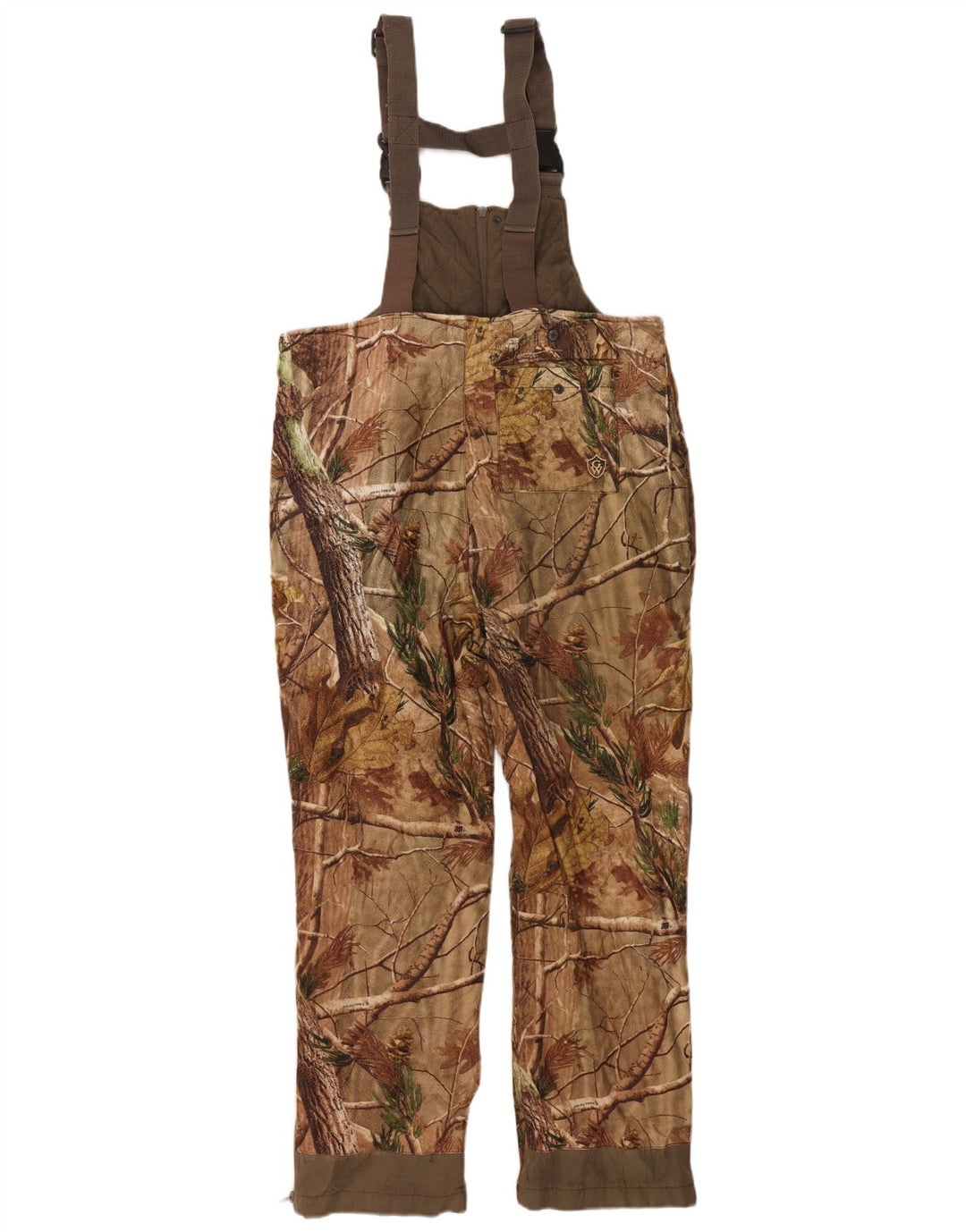 GAME WINNER Salopette da uomo Pantaloni Salopette XL W36 L28 Marrone Camouflage