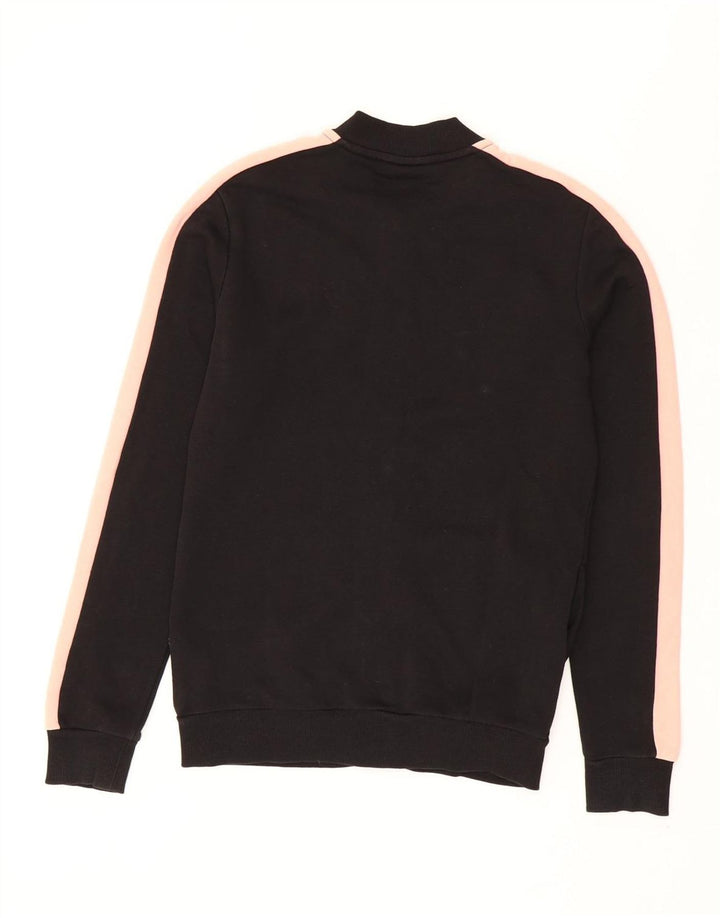 Giacca da tuta grafica da donna Puma UK 10 Small Black Colourblock
