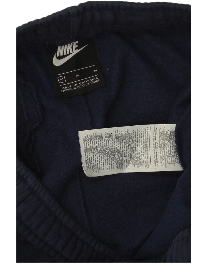 Pantaloni da tuta Nike da uomo in cotone blu navy medio