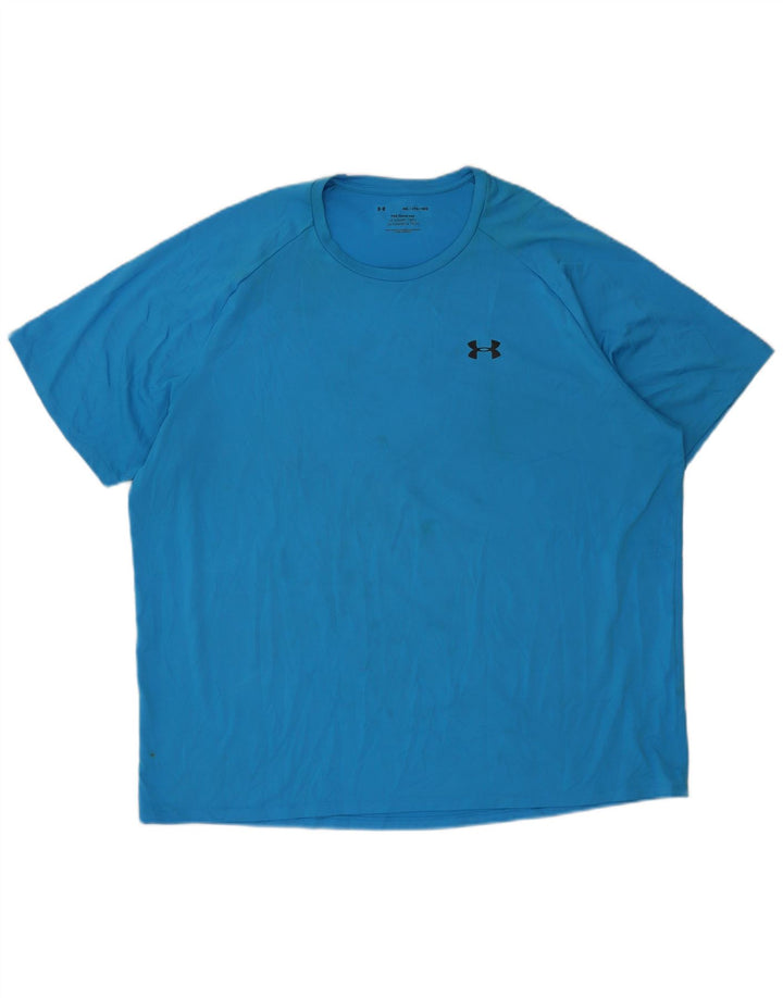 T-shirt da uomo Under Armour Top 3XL blu poliestere