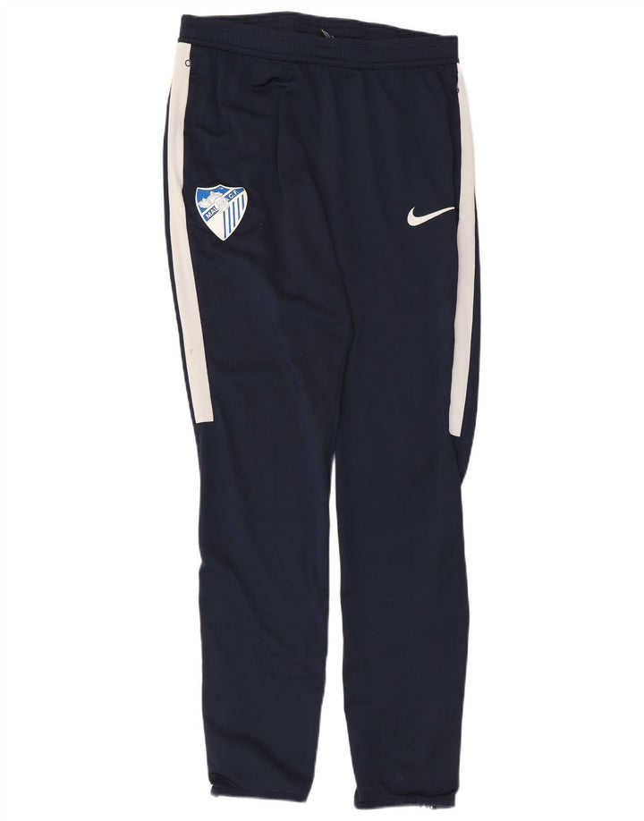 Pantaloni da tuta grafica Nike Malaga da uomo, colore blu navy medio