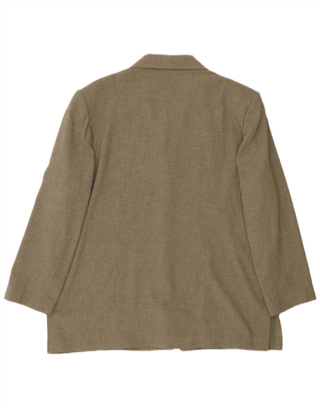 Giacca blazer a 3 bottoni da donna Endora UK 20 2XL poliestere kaki