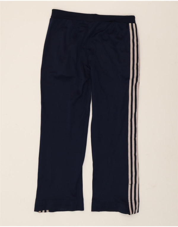 Pantaloni da tuta da donna ADIDAS UK 14 Medium Blu Navy Poliammide
