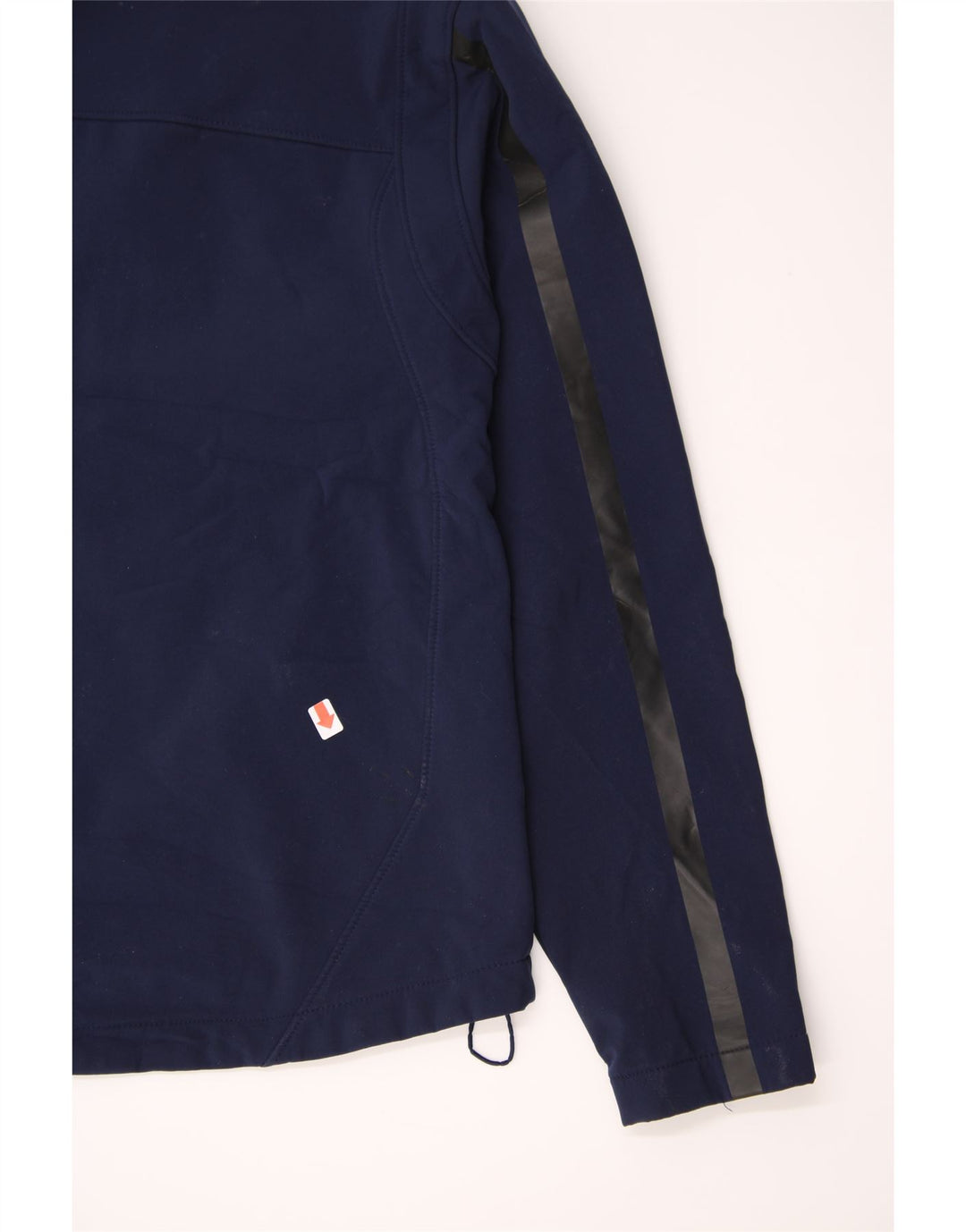 REEBOK Womens Tracksuit Top Jacket UK 16 Large Navy Blue Polyester Vintage Reebok and Second-Hand Reebok from Messina Hembry 