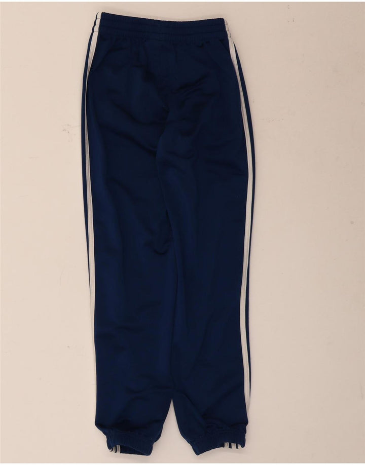 Pantaloni da tuta da ragazzo Adidas Joggers 9-10 anni in poliestere blu navy