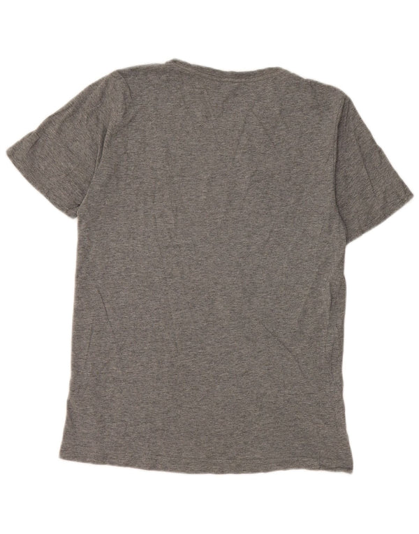 T-shirt grafica da uomo Puma Top XS in cotone grigio