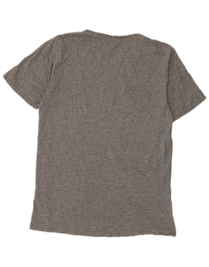 T-shirt grafica da uomo Puma Top XS in cotone grigio