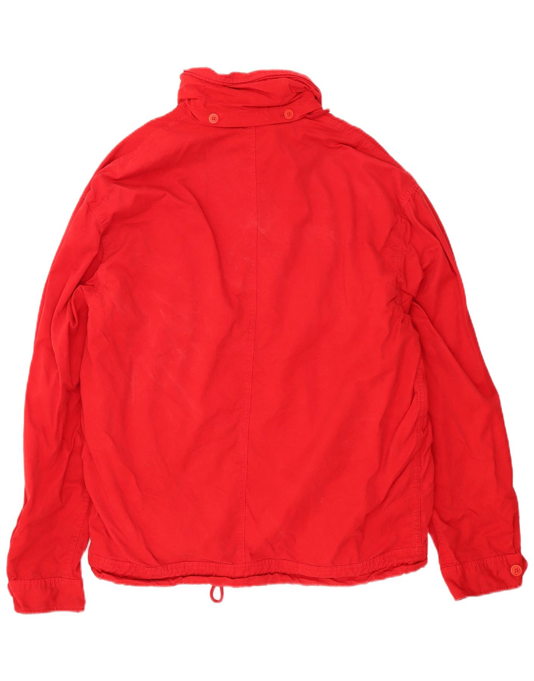 Giacca utilitaria vintage da uomo con cappuccio UK 42 XL rossa