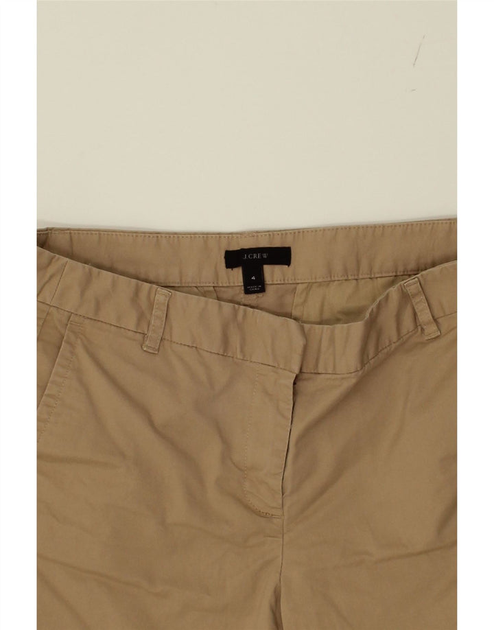 J. CREW Womens Chino Shorts US 4 Small W30  Beige Cotton Vintage J. Crew and Second-Hand J. Crew from Messina Hembry 