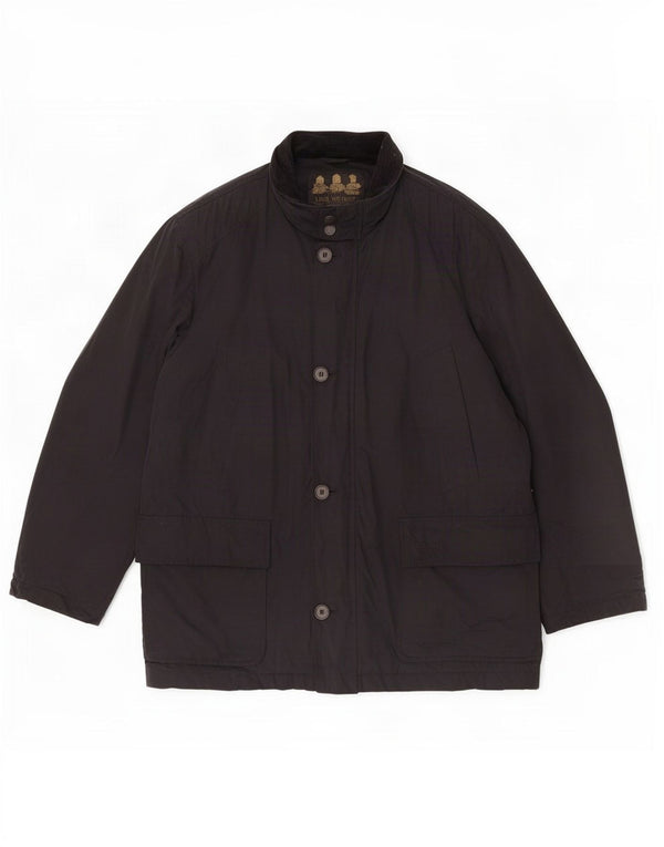 Giacca da uomo Barbour Utility UK 42 XL cotone nero