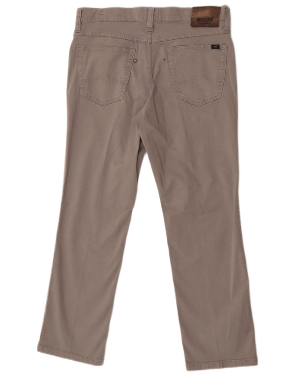 Pantaloni casual slim Tramper da uomo Mustang W34 L36 cotone grigio