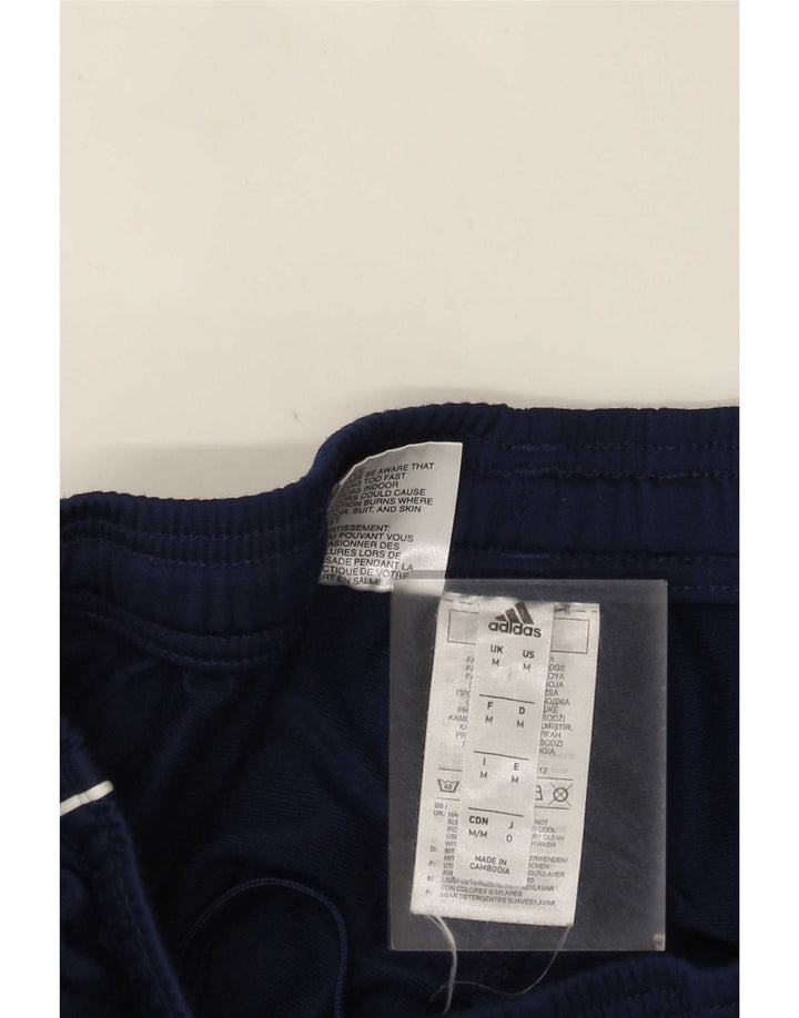 Pantaloni da tuta da uomo Adidas Joggers medi in poliestere blu navy