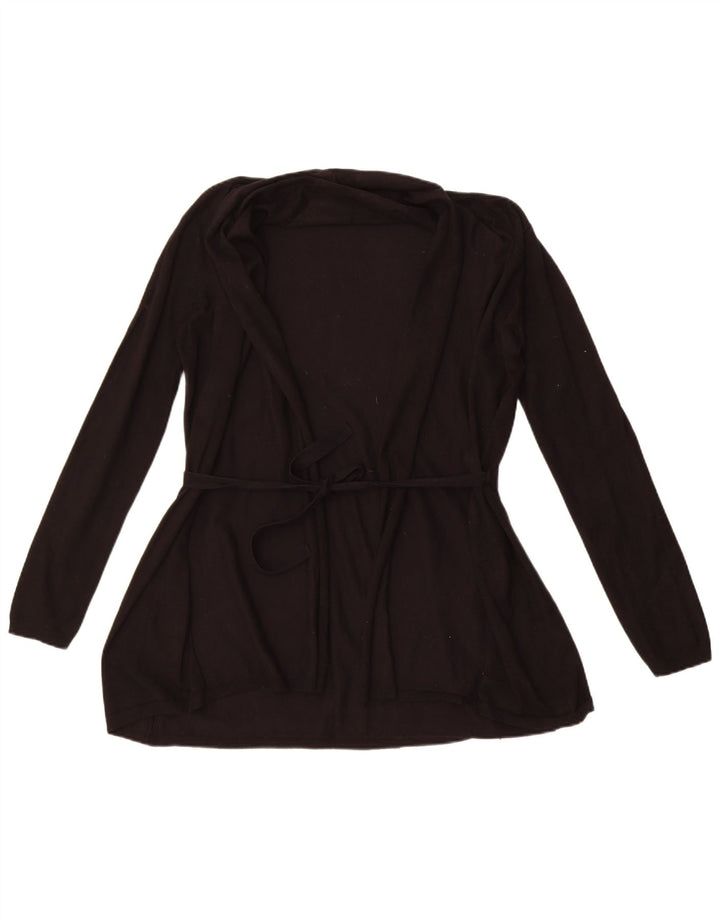 Top cardigan da donna Zara UK 12 medio nero
