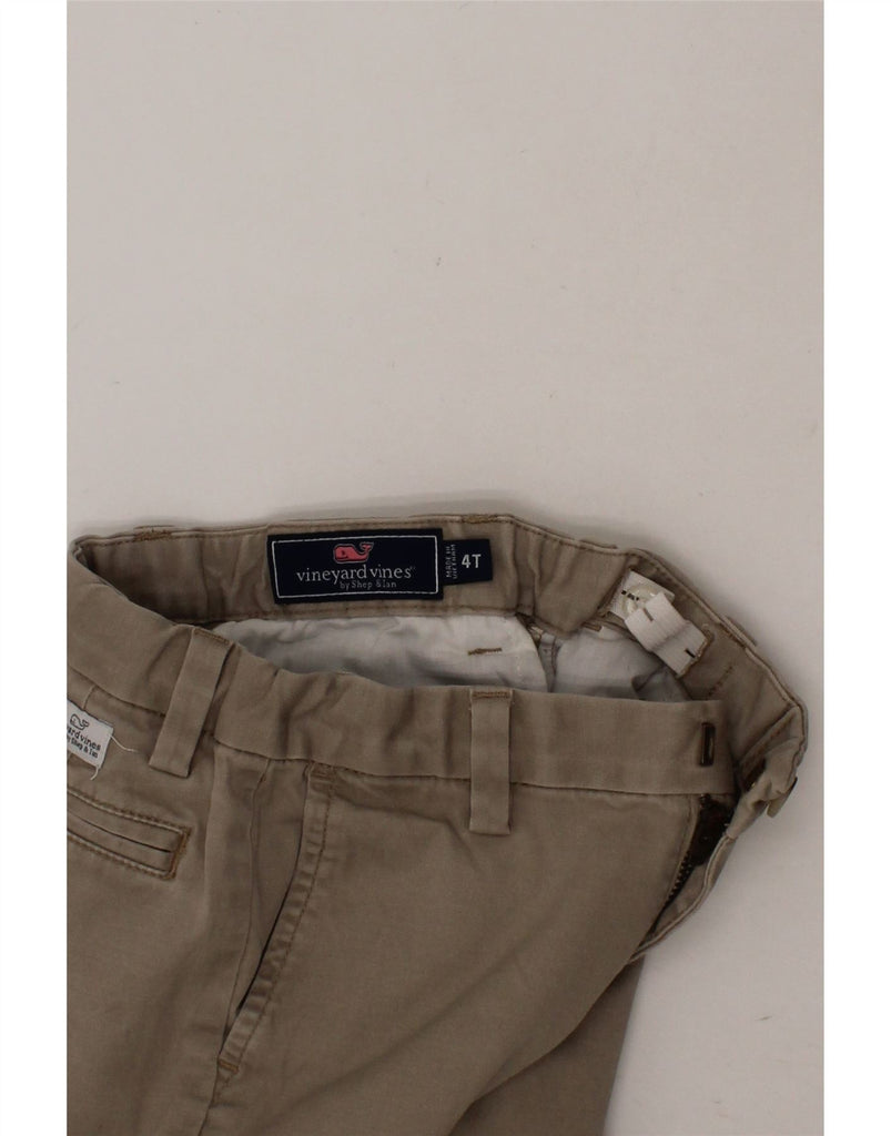 VINEYARD VINES Boys Straight Chino Trousers 3-4 Years W20 L15 Grey Cotton Vintage Vineyard Vines and Second-Hand Vineyard Vines from Messina Hembry 