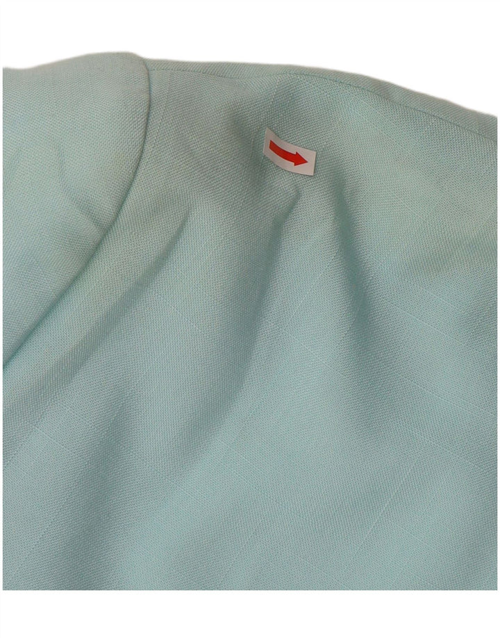 VIVIENNE LAURENCE Giacca blazer a 5 bottoni da donna UK 12 Blu medio