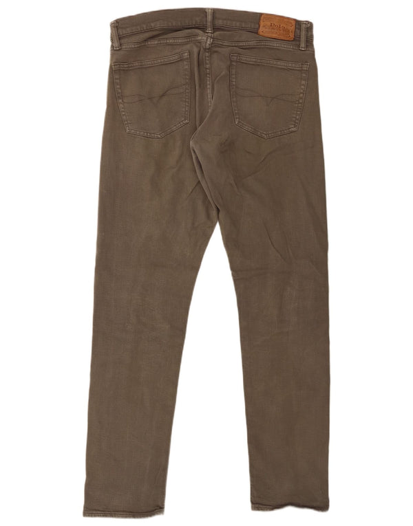 Polo Ralph Lauren Jeans slim da uomo W32 L32 cotone kaki