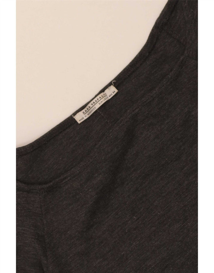 Body Zara da donna con maniche a 3/4 Lash UK 8 piccolo grigio