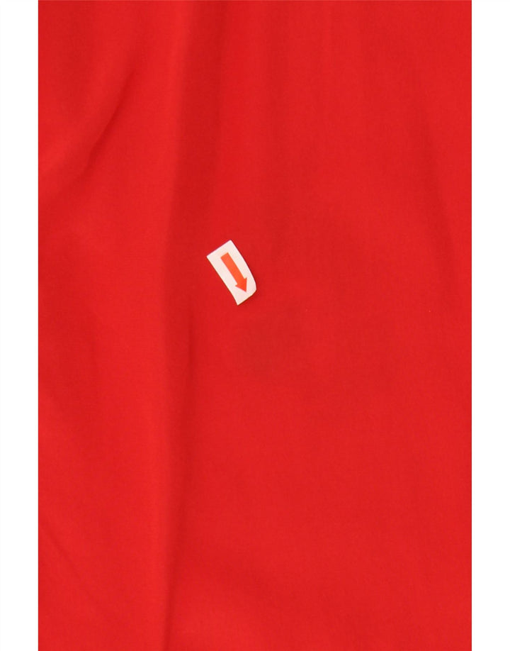 Camicetta Camicia Donna VINTAGE IT 44 Rosso Medio