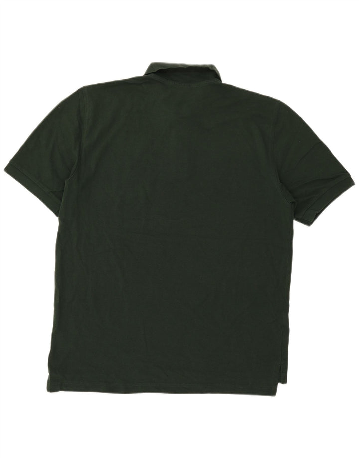 Polo da uomo Brooks Brothers in cotone verde medio