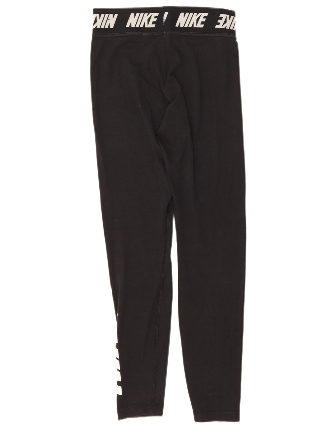 Leggings grafici da donna Nike UK 8 piccoli in cotone nero