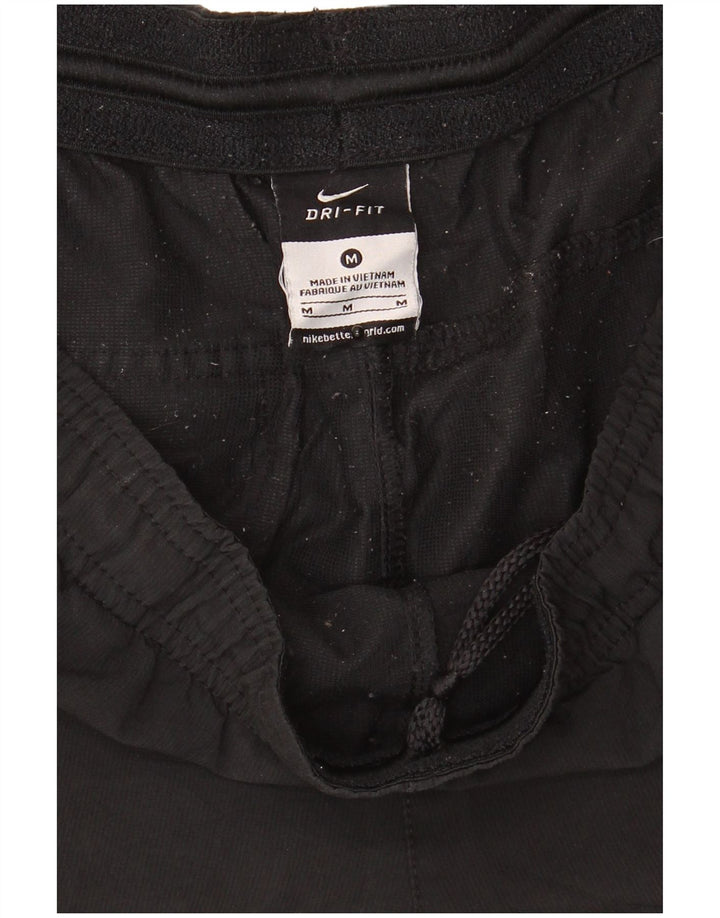 Pantaloncini sportivi Nike Dri Fit da uomo, poliestere medio nero