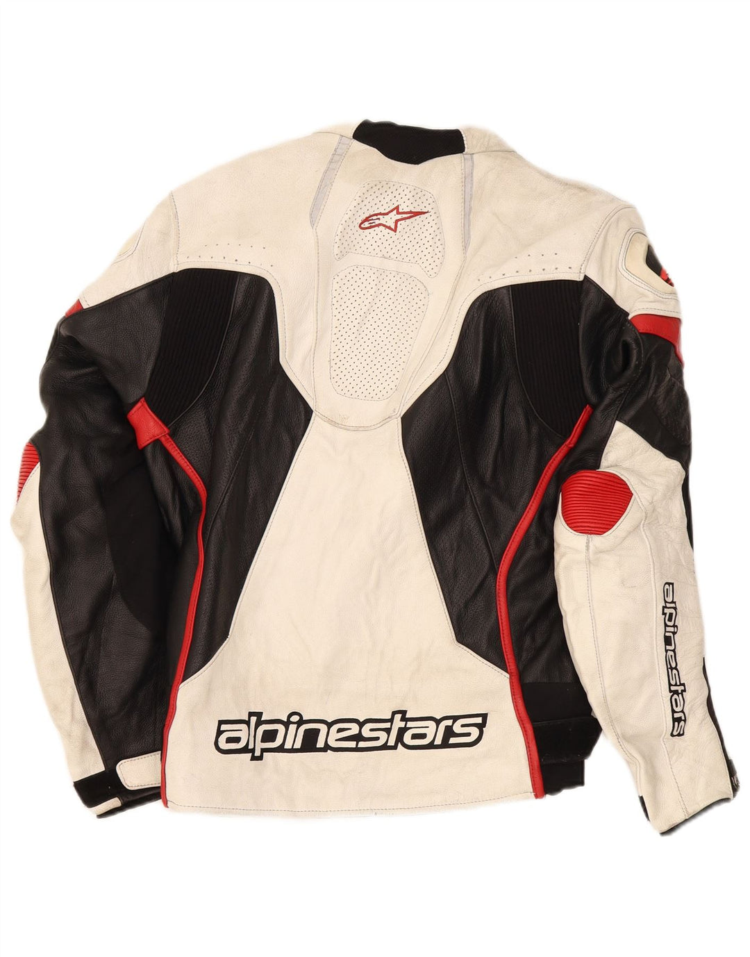 Giacca Alpinestars Graphic Racer da uomo taglia 52 Large White Colourblock