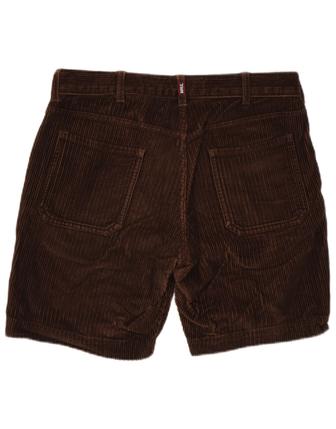 Pantaloncini di velluto a coste da uomo Rifle W31 Marrone medio