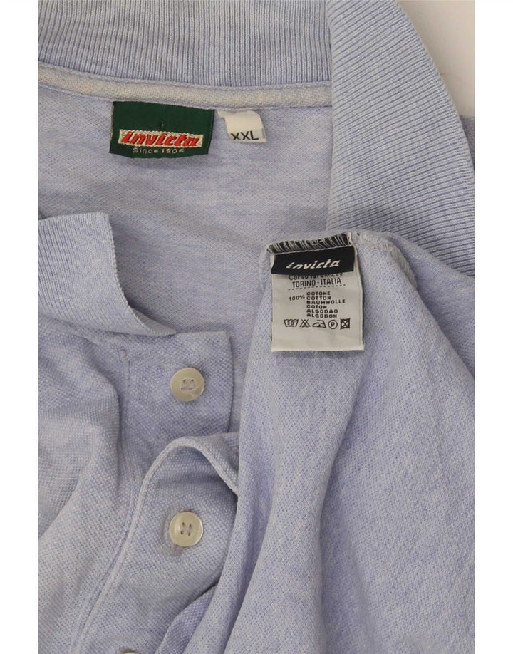 Polo Invicta Uomo 2XL Cotone Blu