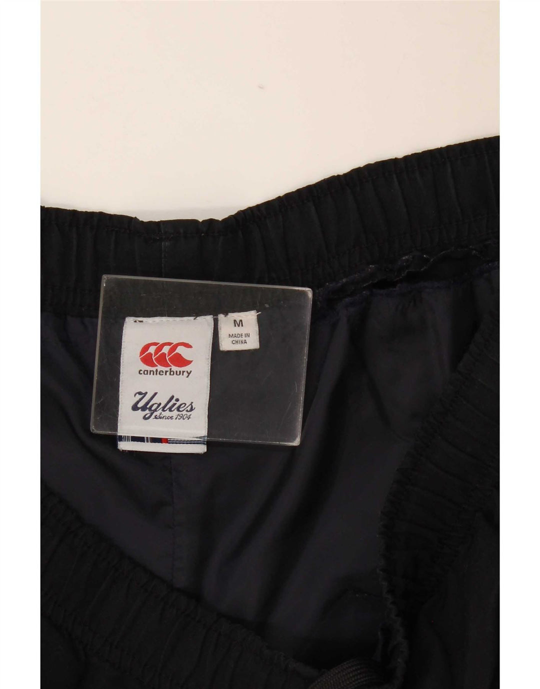 Pantaloni da tuta con grafica da uomo Canterbury medi neri