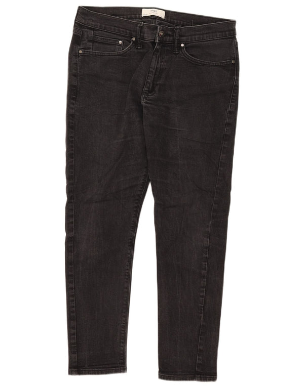 Jeans skinny da uomo Marks & Spencer W32 L29 cotone nero