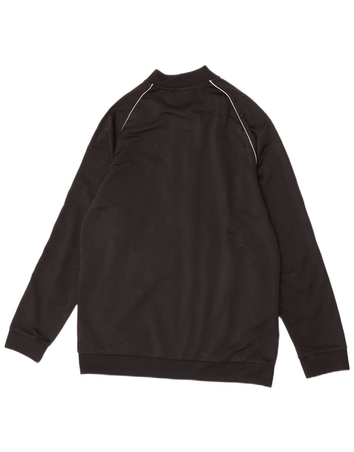 Giacca Top della tuta da ragazzo Adidas 15-16 anni in poliestere nero