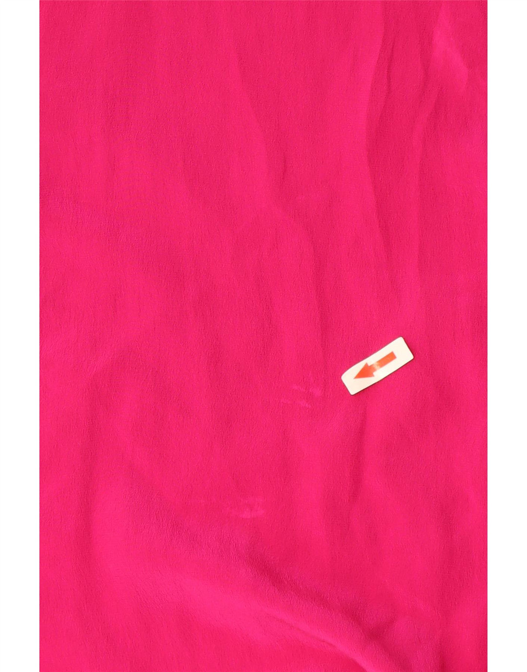 Camicetta vintage da donna Top UK 16 grande seta rosa