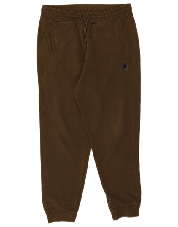 Pantaloni da tuta da uomo Fila Joggers Large in cotone kaki