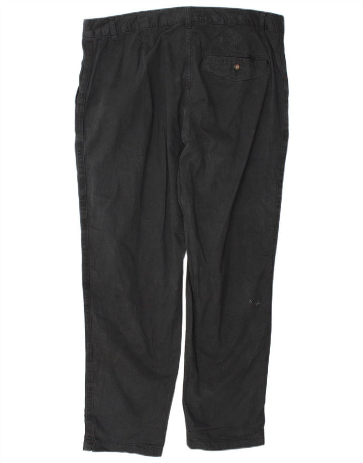 Pantaloni regolari da donna Marks & Spencer UK 16 W38 L29 Cotone nero