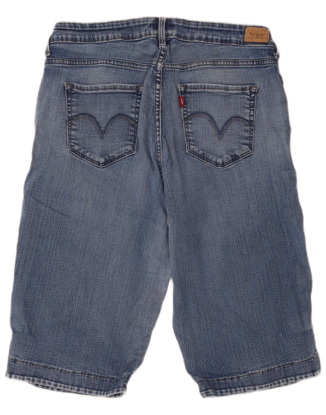 Bermuda slim in denim 512 Levi's da donna W34 grande blu